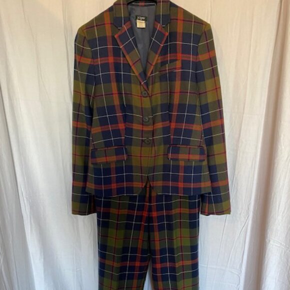 J. Crew Pants - Plaid Suit